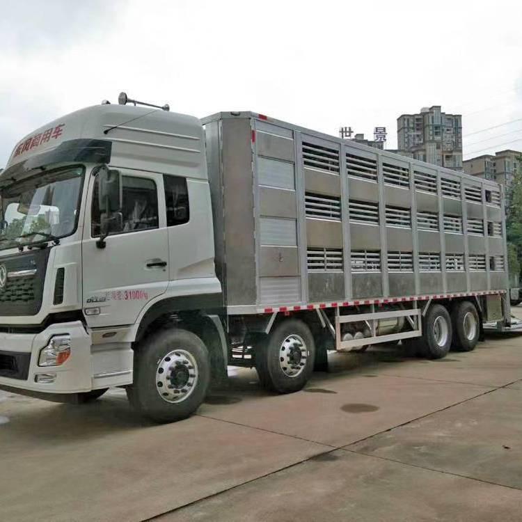 東風(fēng)9.6米鋁合金運(yùn)豬車 打造豬崽運(yùn)輸新標(biāo)桿，國六恒溫科技護(hù)航